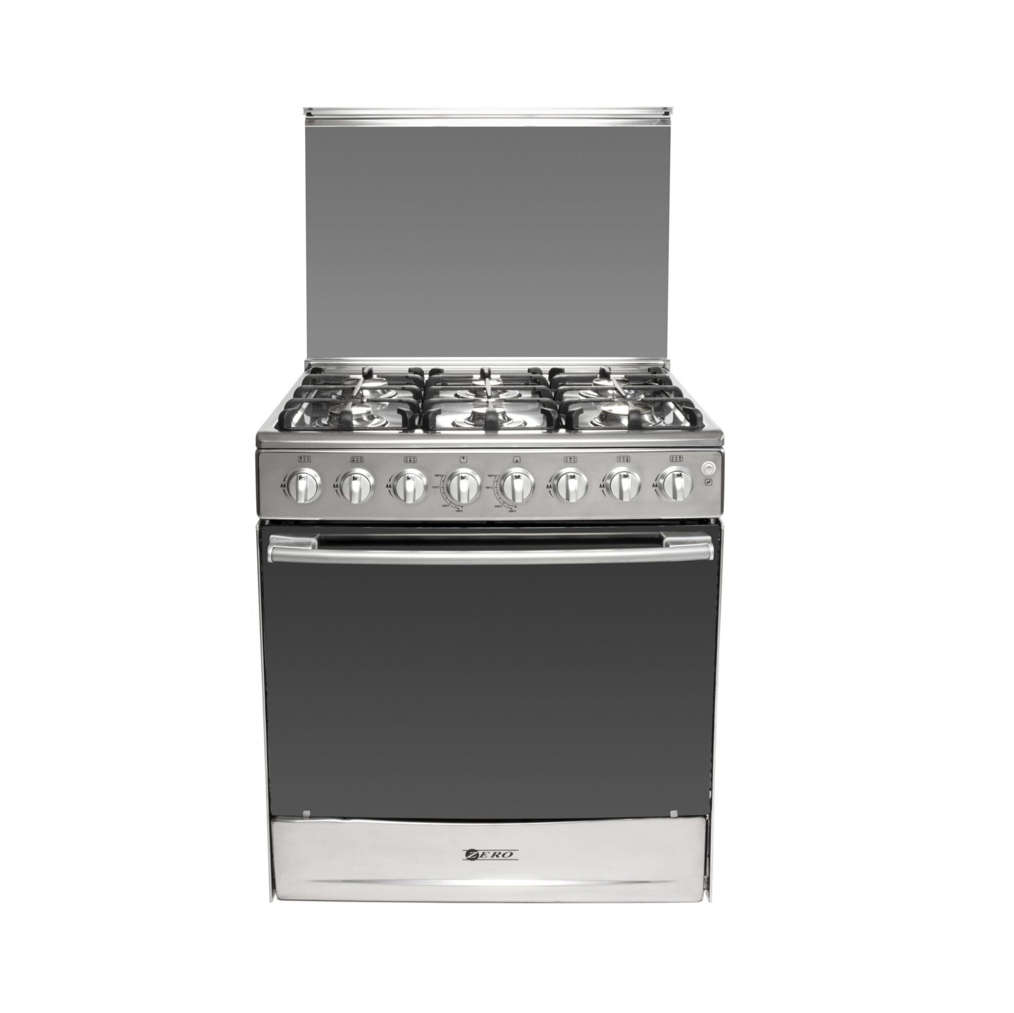 Demo 6 Burner Stainless Steel Full Gas Stove With Grill